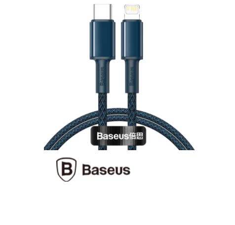 BASEUS CABLE HIGH DENSITY BRAIDED TIPO C A LIGHTNING 20W