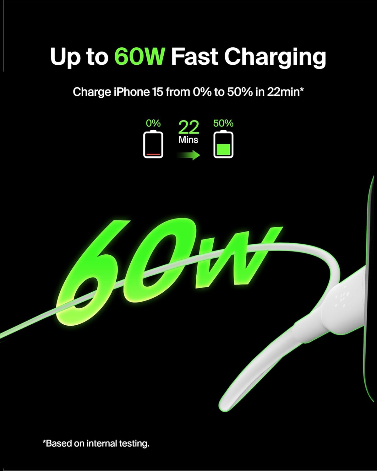 CABLE BELKIN BOOSTCHARGE TIPO C A C 1M