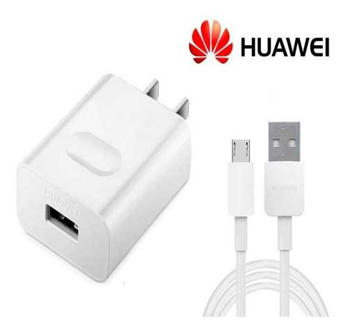 CARGADOR HUAWEI ADAPTADOR + CABLE ORIGINAL