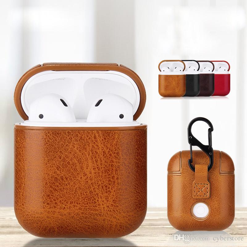 ESTUCHE AIRPODS DE CUERO 