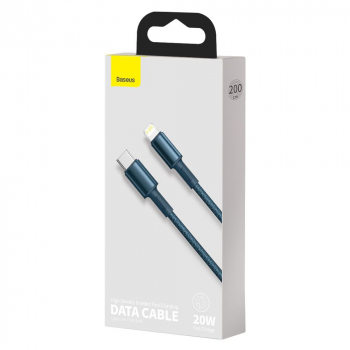 BASEUS CABLE HIGH DENSITY BRAIDED TIPO C A LIGHTNING 20W