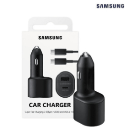 CARGADOR VEHICULAR SAMSUNG 45W ADAPTADOR + CABLE TIPO C