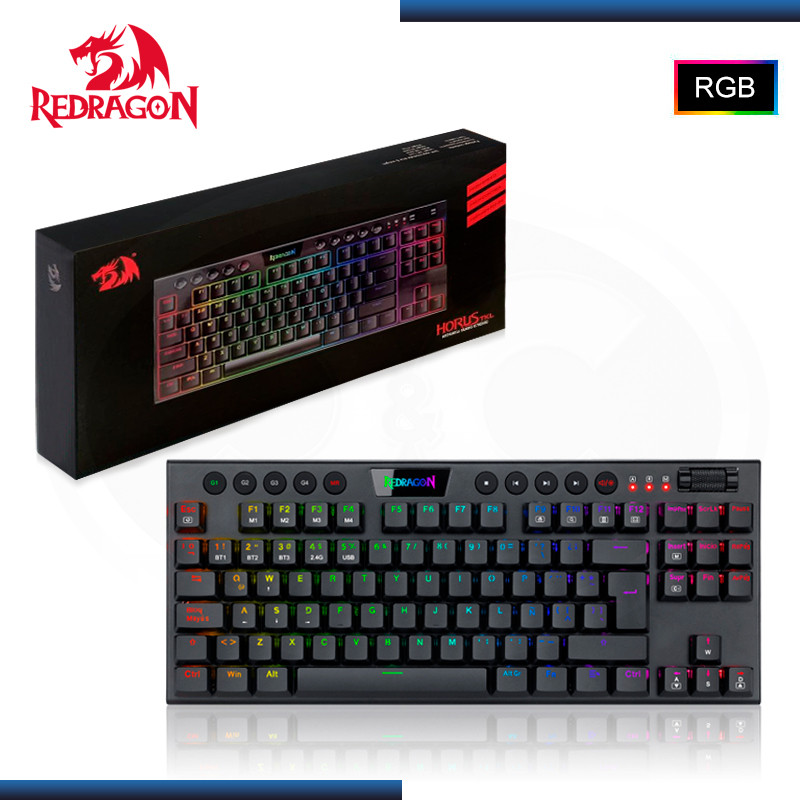 TECLADO MECANICO HORUS REDRAGON K621-RGB