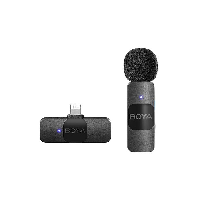 BOYA MICROFONO INALAMBRICO LIGHTNING BY-V1