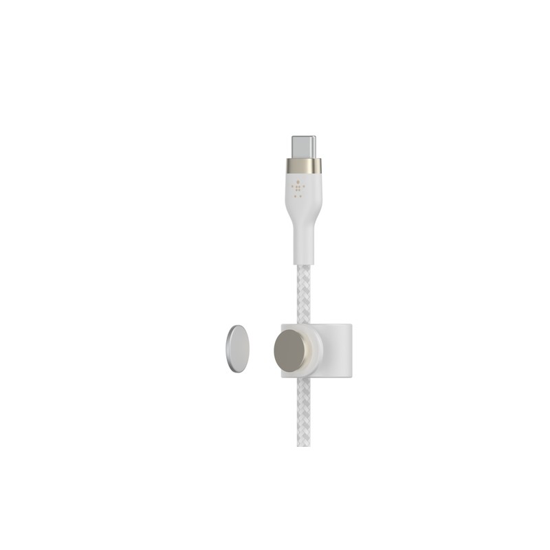 CABLE BELKIN BOOSTCHARGE TIPO C A LIGHTNING PRO FLEX 2M blanco