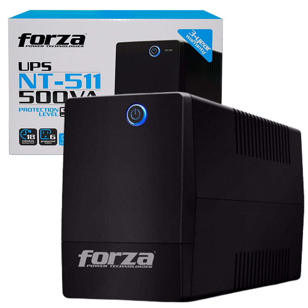FORZA UPS 500VA NT-511 6 TOMAS Y RJ11