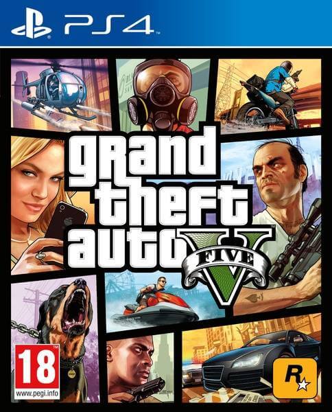 VIDEOJUEGO SONY PS4 GRAND THEFT AUTO V