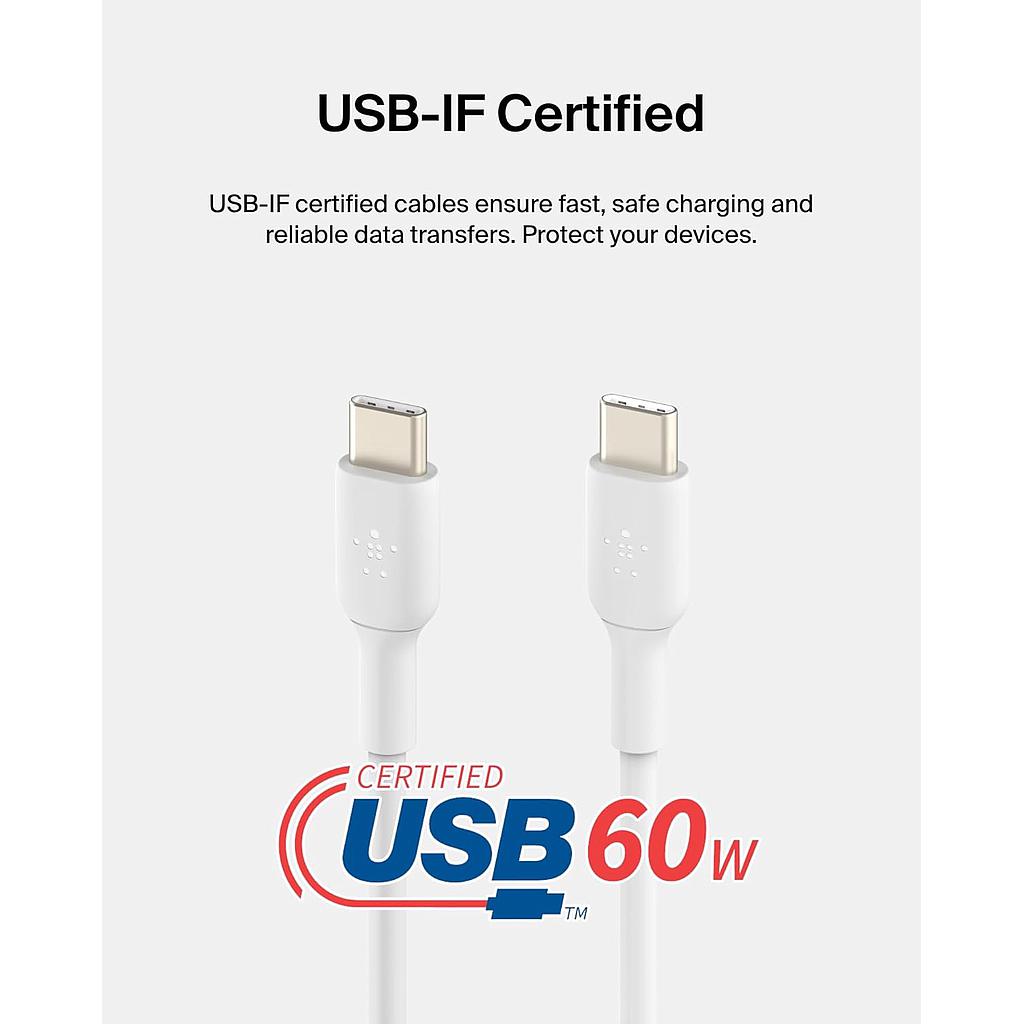 CABLE BELKIN BOOSTCHARGE TIPO C A C 1M