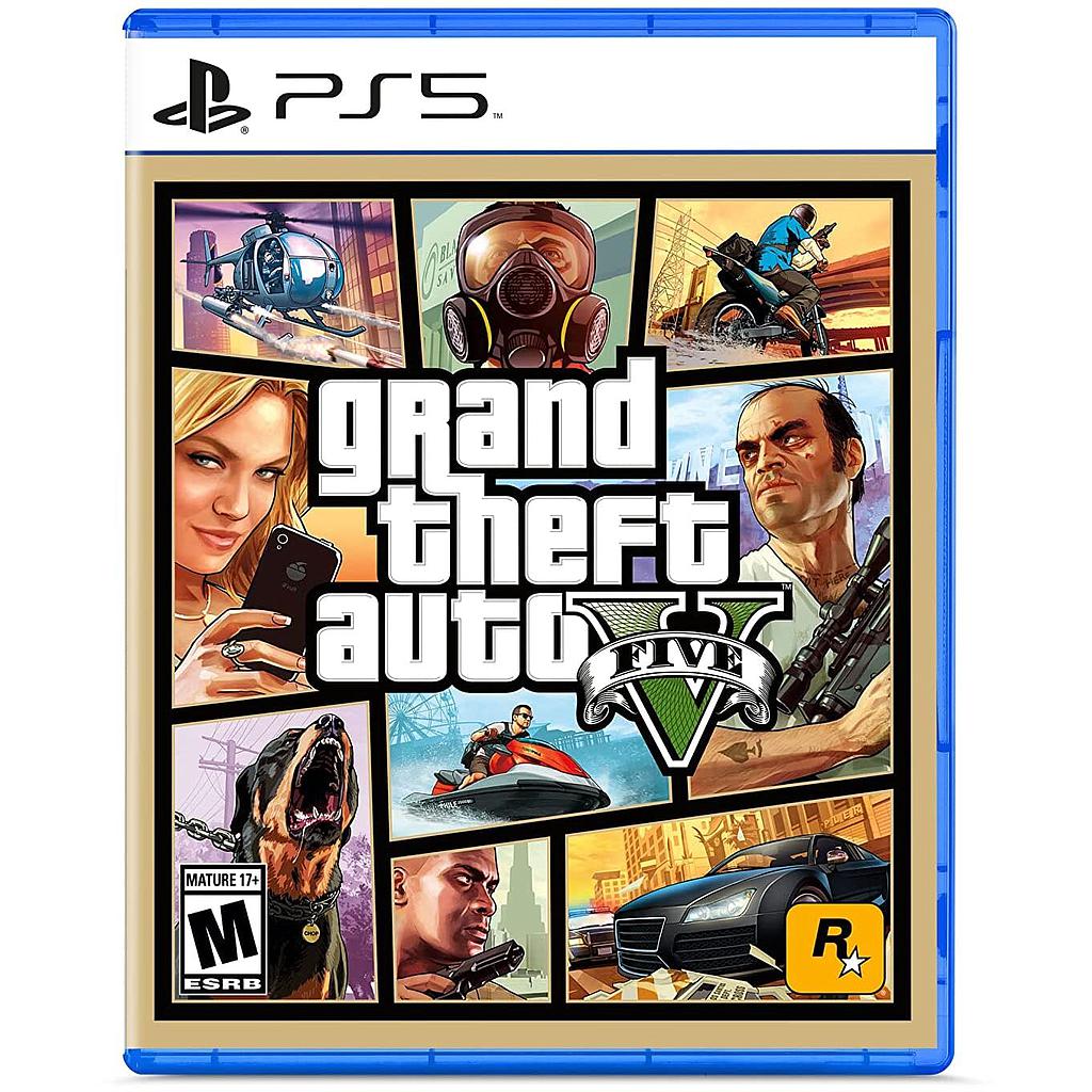 VIDEOJUEGO SONY PS5 GRAND THEFT AUTO V 