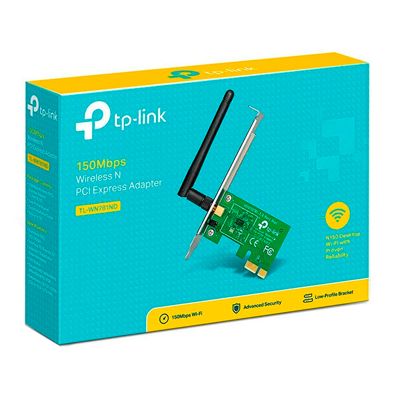 TARJETA WIRELESS TP LINK 150 Mbps