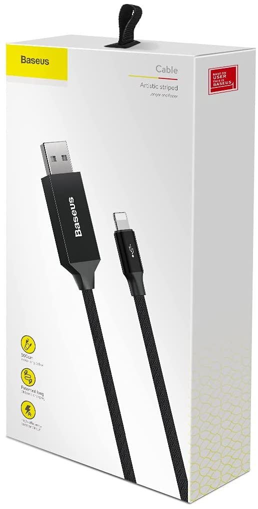BASEUS CABLE IPHONE ARTISTIC 5M
