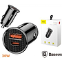 BASEUS CARGADOR VEHICULAR TIPO C