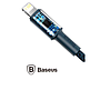 BASEUS CABLE HIGH DENSITY BRAIDED TIPO C A LIGHTNING 20W